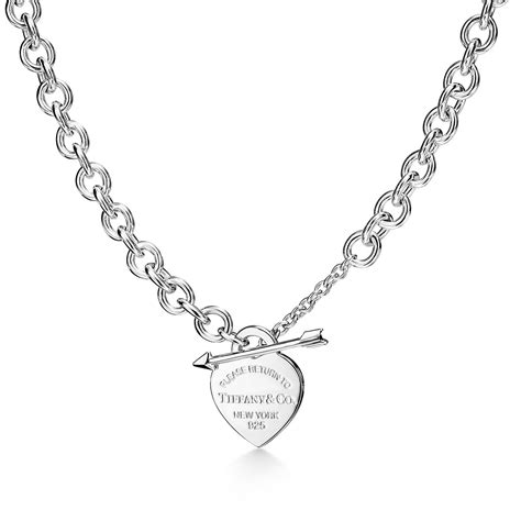 heart necklace tiffany replica|classic tiffany heart necklace.